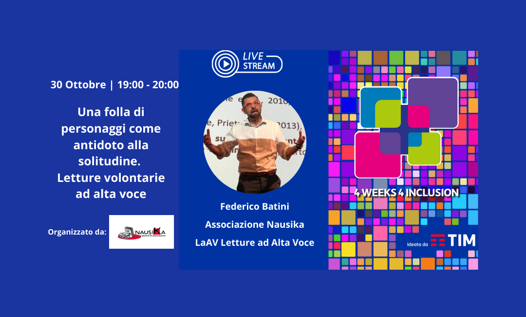 Una folla di personaggi come antidoto alla solitudine…4W4I – Diretta Live 30 Ottobre