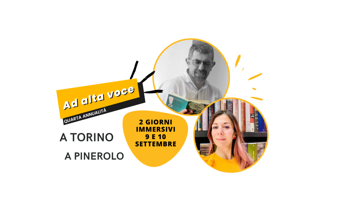 Iscrizioni aperte: Ad Alta Voce Torino
