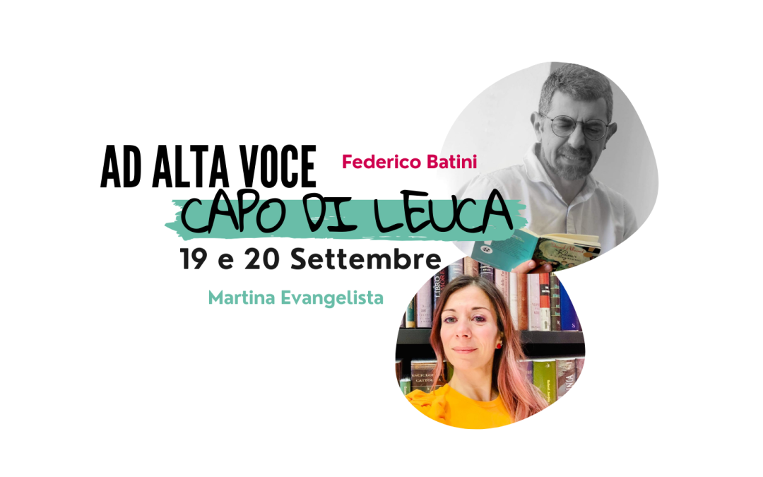 Iscrizione Aperte: Ad Alta Voce – Capo di Leuca